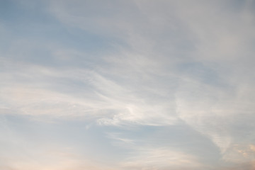 blue sky with clouds