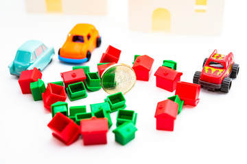 Obraz premium mortgage and car loan