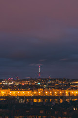 Fototapeta premium night Prague