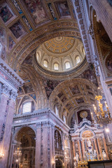 Fototapeta na wymiar San Domenico Maggiore, Roman Catholic church in Naples It