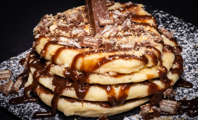 chocolate chip cookies on white plate
