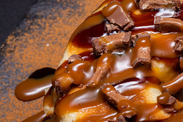 chocolate with caramel