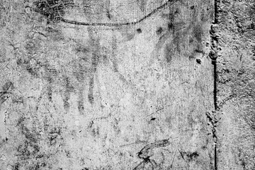 Texture of a metal wall with cracks and scratches which can be used as a background