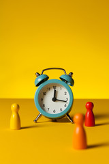 Concept of countdown to deadline. Business planning.
