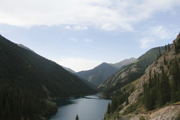 lake in mountains