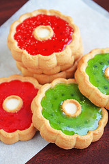 Cookies with marmalade berry filling. Crispy and crumbly delicious cookies with natural ingredients.
