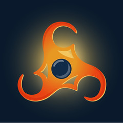 Magical Celtic symbol Triskelion.