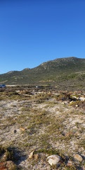 Fototapeta na wymiar Cape of Good Hope South Africa historical landmark vessel wreck from strom area