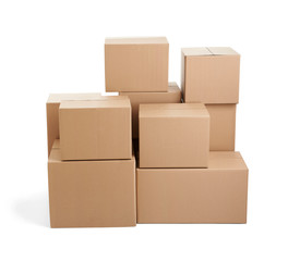 box package delivery cardboard carton