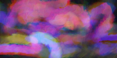 corrupted abstract colorful grunge lights background texture with antique fuchsia, very dark blue and old mauve colors