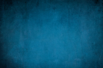 Obraz na płótnie Canvas Old blue wall grungy backdrop