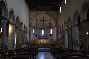 Fototapeta premium the chuch in caorle italy