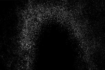 Obraz premium Grain abstract texture isolated on black background. Noise design element. Distress overlay textured. Vector illustration,eps 10.