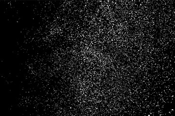 Grain abstract  texture isolated on black background. Noise design element. Distress overlay textured. Vector illustration,eps 10.