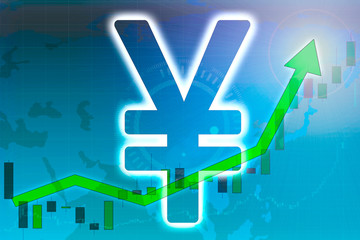 Obraz premium China's economy financial renminbi currency growth.