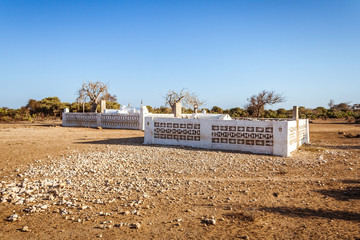 Malagasy traditional tomb in far south of Madagascar