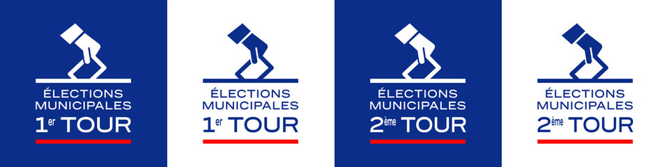 Elections municipales, 1er tour et 2ème tour © Brad Pict