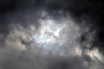 clouds in the sky