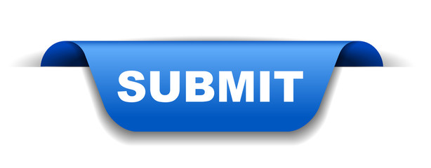 blue vector banner submit