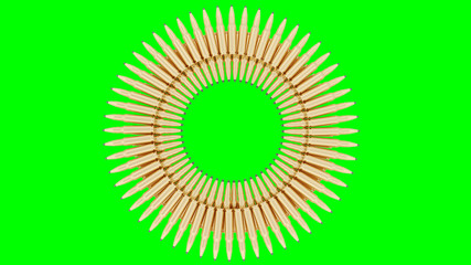 Bullets template, ring/crown for logo etc. 