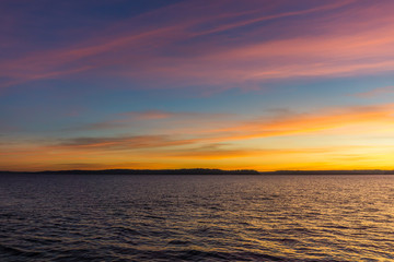 Obraz premium Sunset Of Many Colors 9