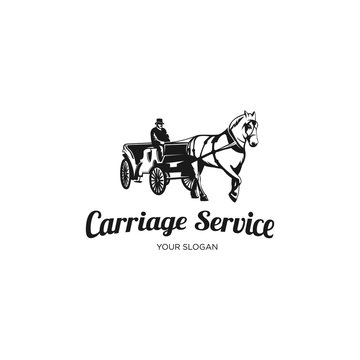 Vintage Carriage Service Logo