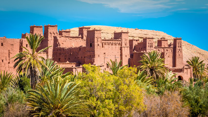 UNESCO World Heritage Ksar of Ait Benhaddou, Morocco