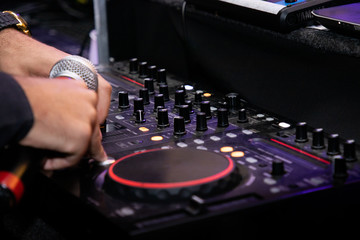 dj in action