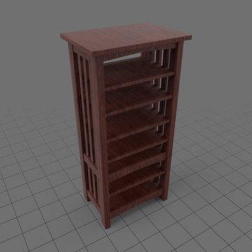 Modern bookshelf