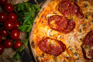 food on plate at restaurant