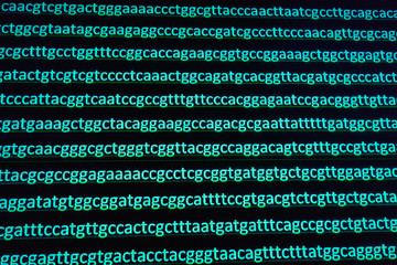 Abstract background, genetic code.