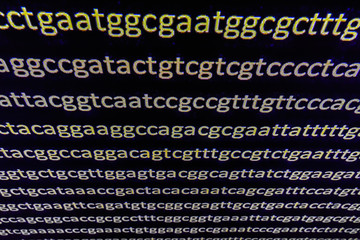 Abstract background, genetic code.