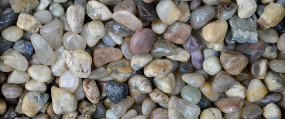 close-up background of colorful stones