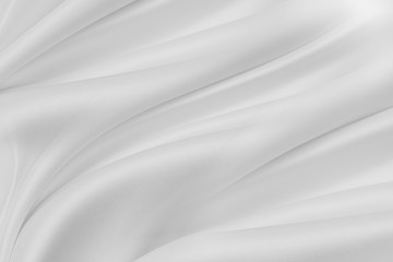 White silk fabric lines