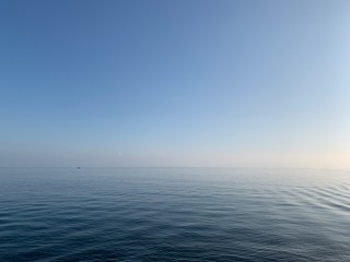 Obraz na płótnie Canvas Blue sea and sky, natural colors