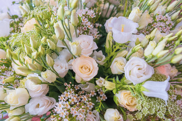 bouquet of white flowers