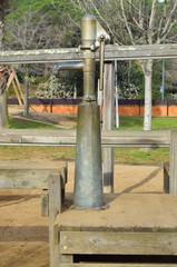 Parque Francesc Macia en Malgrat de Mar Barcelona Espa&ntilde;a