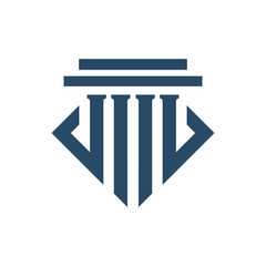 Pillar Logo Template - Law Firm	