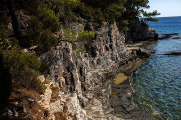 Vis island landscape