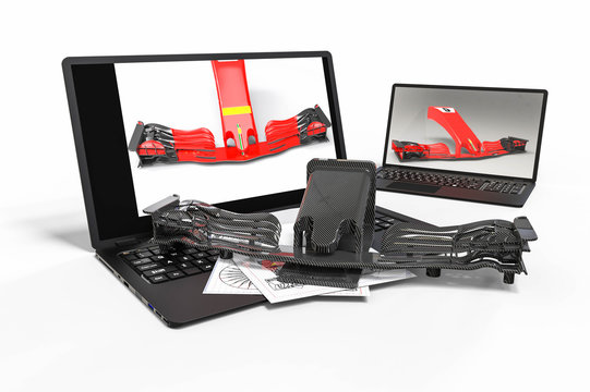 F1 development with computer aided design