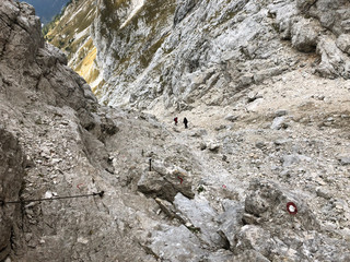 Julian Alps in Slovenia landscape