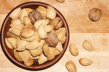 walnuts and nutcracker