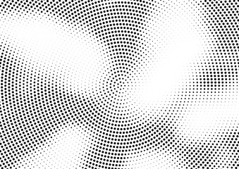 Abstract halftone dotted background. Futuristic grunge pattern, dot and circles.  Vector modern optical pop art texture for posters, sites, business cards, cover, postcards, labels, stickers layout.