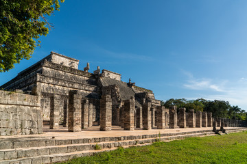 Fototapeta na wymiar Mayan ruins Chichen Itza, castle
