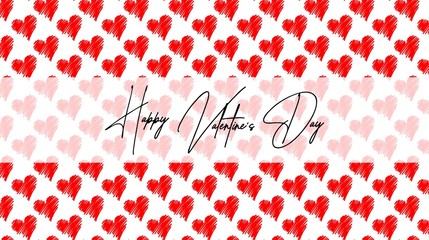 Valentine's day gift cart with happy valentine's day text. Love related items. Home decoration printable.