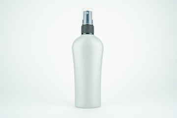 Shampoo Bottle without Logo infront of white Background