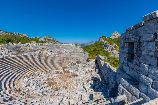 Theatre, Termessos, Antalya Province, Turkey Minor