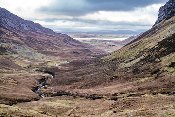 Granny's pass is close to Glengesh Pass in Country Donegal, Ireland.