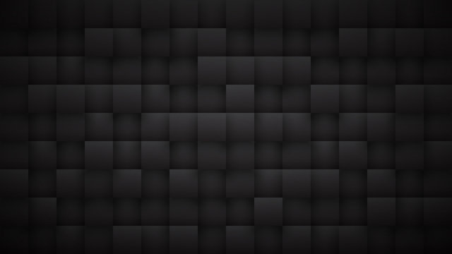3D Tetragonal Blocks High Technology Dark Gray Abstract Background. Science Tech Squares Grid Structure Conceptual Black Wallpaper Ultra Quality. Three Dimensional Blank Subtle Textured Backdrop © yamonstro