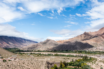 landscape in the mountains